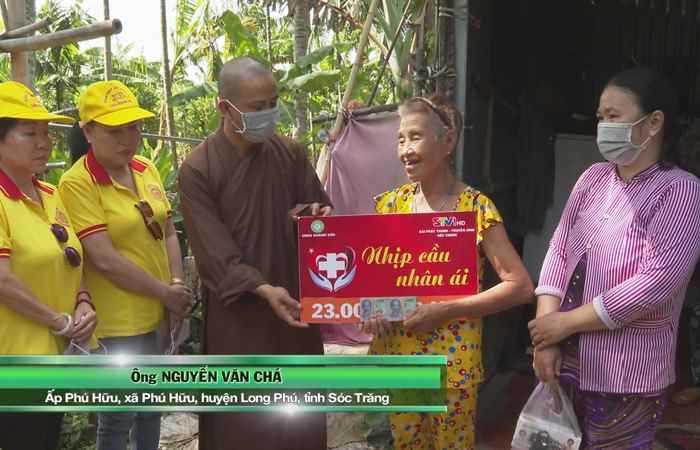 Thương tâm  hoàn cảnh bệnh tật của Ông Nguyễn Văn Chá nghèo khó ở Long Phú (16-04-2025)